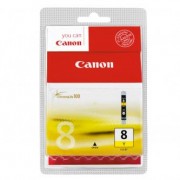 Canon originální ink CLI8Y, yellow, 420str., 13ml, 0623B026, 0623B006, blistr s ochranou, Canon iP4200, iP5200, iP5200R, MP500, MP