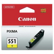 Canon originální ink CLI551Y, yellow, 7ml, 6511B001, Canon PIXMA iP7250, MG5450, MG6350