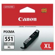 Canon originální ink CLI551GY XL, grey, 11ml, 6447B001, high capacity, Canon PIXMA iP7250, MG5450, MG6350
