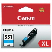 Canon originální ink CLI551C XL, cyan, 11ml, 6444B001, high capacity, Canon PIXMA iP7250, MG5450, MG6350