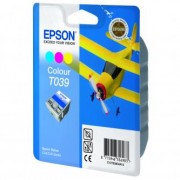 Epson originální ink C13T03904A, color, 180str., 25ml, Epson Stylus C43SX, C43UX, C45