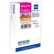 Epson originální ink C13T70134010, magenta, 3400str., Epson WorkForce Pro WP4000, 4500 series