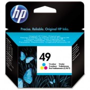 HP originální ink 51649AE, No.49, color, 350str., 22,8ml, HP DeskJet 350, 610, 640, 660, 690, 890, OJ-500, 700