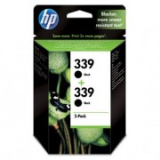 HP originální ink C9504EE, No.339, black, 1600 (2x800)str., 2x21ml, HP 2-Pack, C8767EE, Photosmart 8150, OJ-7410, DJ-5740