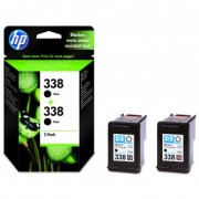 HP originální ink CB331EE#301, No.338, black, 900 (2x450)str., 2x11ml, HP 2-Pack, C8765EE, PSC-1610, OJ-6210, DeskJet 6840