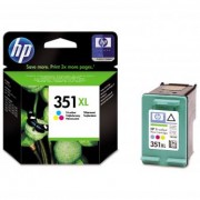 HP originální ink CB338EE, No.351XL, color, 14ml, HP Officejet J5780, J5785