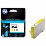 HP originální ink CB320EE, No.364, yellow, 300str., HP Photosmart B8550, C5380, D5460