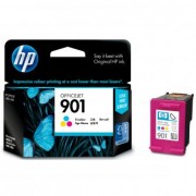 HP originální ink CC656AE#UUS, No.901, color, 360str., 9ml, HP OfficeJet J4580