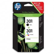 HP originální ink CR340EE, black/color, 190/165str., No.301, HP 2-Pack, Designjet Z6200