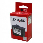 Lexmark originální ink 18L0032E, #82, black, 600str., Lexmark Z55, Z65, Z65n