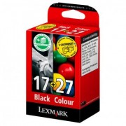 Lexmark originální ink 80D2952, #17+27+, black/color, Lexmark Z33, Z13, Z25, Z35, Z617, X1190