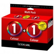 Lexmark originální ink 80D2955, twin #1+, color, 380 (2x190)/460 (2x230)str., 2ks, Lexmark X2300,X2450,X2470