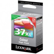 Lexmark originální ink 18C2180E, #37XL, color, return, 500str., Lexmark Z2420, X4650