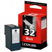 Lexmark originální ink 18CX032B, #32 HY, black, 363str., blistr, Lexmark Z815, Z816, Z818, X5250, 5260, P915, P6250