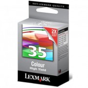 Lexmark originální ink 18C0035B, #35, color, 450str., blistr, Lexmark Z815, Z818, X5250, 5260, 5210, P915, P6250