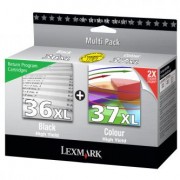 Lexmark originální ink 80D2978, black/color, Lexmark Z2420,X3650,X4650,X5650,X6650,X6675, #36XL+#37XL