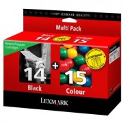 Lexmark originální ink 80D2979, black/color, Lexmark Z2320, Z2320, X2650, X2650, #14+#15